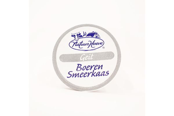 Boeren smeerkaas geit
