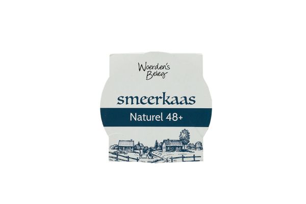 Smeerkaas naturel 48+ van het merk Woerden's Beleg