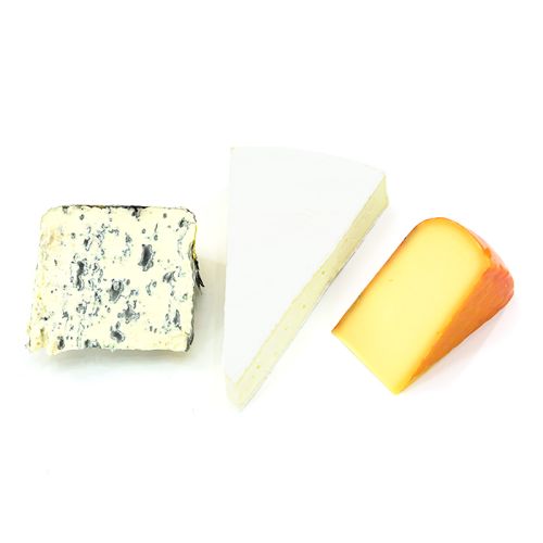 Kaasplank met kernhem, saint agur en roombrie