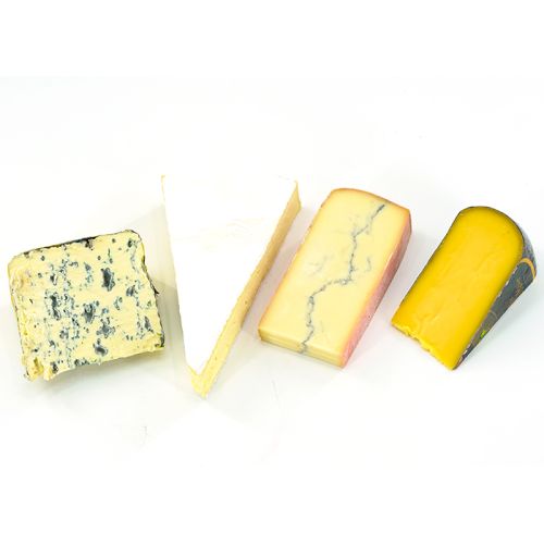 Kaasplank met Morbier, Roombrie, Saint Agur en Trappisten kaas