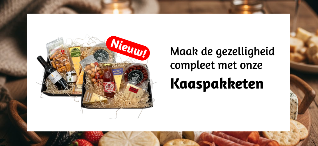 Nieuw! Heerlijke kaaspakketen